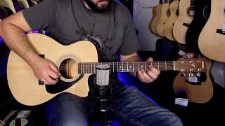 Yamaha FS100C NT  Guitar Demo [upl. by Beuthel]