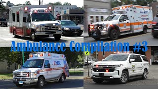 Ambulances amp EMS Responding Compilation 3 AugustDecember 2022 [upl. by Dafodil]