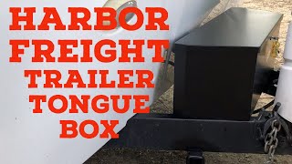 Harbor Freight Utility Trailer Build DIY utilitytrailer [upl. by Ased]