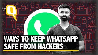 How To Keep WhatsApp Safe From Hackers Follow These Simple Rules  The Quint [upl. by Nirel]