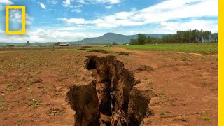 What Made the Ground Split Open in Kenya  National Geographic [upl. by Greene]