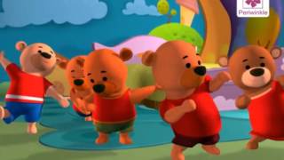 Neddy Had Nine Teddies  3D English Nursery Rhyme for Children  Periwinkle  Rhyme 86 [upl. by Fernand408]