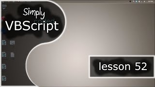 VBScript Basics Part 52  Run As Administrator [upl. by Benedikt]