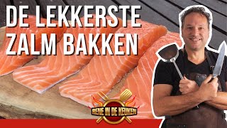 Hoe maak je perfect gebakken zalmfilet [upl. by Melloney]