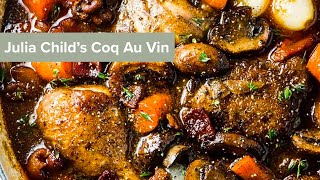 Julia Childs Coq Au Vin [upl. by Arline]