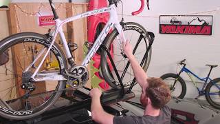 Yakima HighRoad Upright Bike Mount Product Tour amp Installation [upl. by Oiluj]