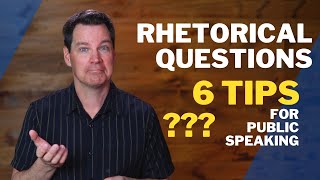 Rhetorical Questions for Public Speaking [upl. by Kalil]