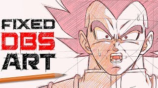 Fixing Dragon Ball Supers BAD Artwork  EPISODE ONE  The Anatomy of Anime [upl. by Ayela]