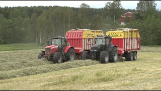 Hay production in SwedenDalslandSaxtorpFrigorTecStepa [upl. by Ulland]