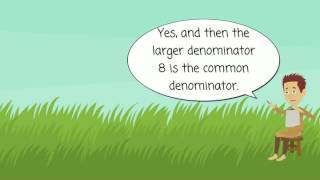 How to Compare Fractions with Unlike Denominators [upl. by Nydnarb]