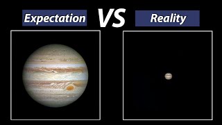 Planets Through a Telescope Expectation and Reality Remastered version [upl. by Juan513]