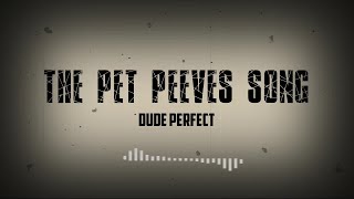 Pet Peeves Stereotypes  Music by Dude Perfect Lyrics [upl. by Raddi]