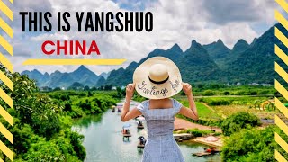 Visit Yangshuo 阳朔The Li River 漓江 Mountains and Attractions on a Day Trip from Guilin 桂林 [upl. by Ebneter]