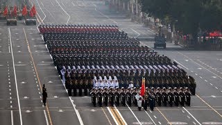 Fifteen military units march in formation for National Day parade [upl. by Colley]