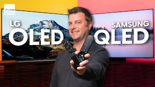 QLED vs OLED  Samsung QN90A Neo QLED vs LG C1 OLED [upl. by Joliet661]