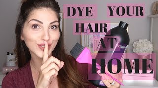 SECRETS FROM A HAIRSTYLIST HOW TO DYE YOUR HAIR AT HOME  TIPS amp TRICKS FOR DYEING YOUR HAIR [upl. by Kirst]