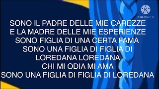 Loredana Bertè  Figlia Di Testo e Lyrics Sanremo 2021 [upl. by Buhler894]