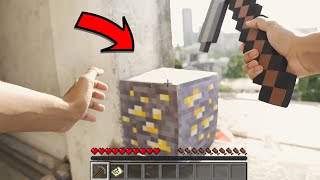 MINECRAFT IN REAL LIFE [upl. by Airrat901]