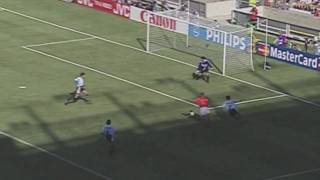 Netherlands  Argentina Bergkamp Goal 1998 HD [upl. by Nanda]