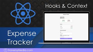 Build an Expense Tracker  React Hooks amp Context API [upl. by Sualohcin]