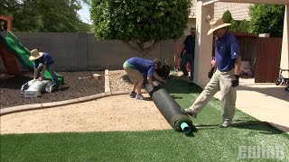 How To Install Synthetic Turf [upl. by Chappy705]