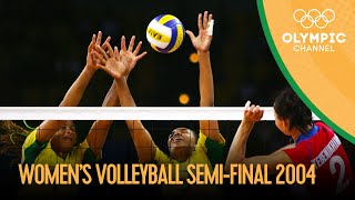 Russia v Brazil  Womens Volleyball 2004  Athens 2004 Replays [upl. by Weissman]