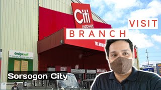 CITI Hardware Tour   Sorsogon City [upl. by Annunciata837]