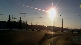 Videos capture exploding meteor in sky [upl. by Siuol628]