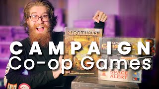 The BEST Coop Campaign Board Games of ALL TIME  5 Cooperative Tabletop Games [upl. by Ennaeed]