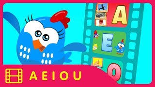 A E I O U  Learn the Vowels  Lottie Dottie Mini  Learning Videos for Toddlers  Kids Cartoons [upl. by Deirdre]