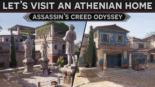 Lets Visit An Athenian Home  History Tour in AC Odyssey Discovery Mode [upl. by Alicsirp736]