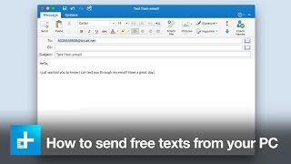 How to send free text messages from your PC [upl. by Ninerb]