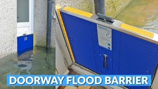 Incredible Doorway Flood Barrier [upl. by Arad]