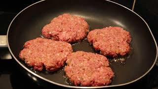 How To Make Homemade Beef Burgers  Recipe The Real Heavenly Bites [upl. by Ateuqirne]