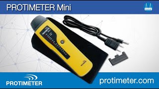 Intro to Protimeter Mini  Compact general purpose pintype meter for use with a range of materials [upl. by Rosse]