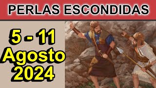 PERLAS ESCONDIDAS de esta semana respuestas CORTAS SALMOS CAPITULO 7072 5 al 11 Agosto 2024 [upl. by Anasus279]