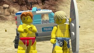 LEGO City Undercover  Fort Meadows 100 Guide All Collectibles [upl. by Anhsirk]