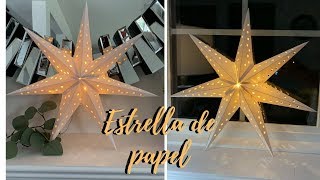 CÓMO HACER ESTRELLA 3D 7 PUNTAS  7 POINTED STAR 3D [upl. by Gnauq]