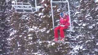 Mikaela Shiffrin Training at Loveland Ski Area [upl. by Morton]