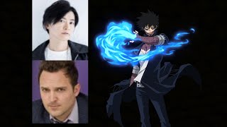 Anime Voice Comparison Dabi My Hero Academia [upl. by Lytsirhc]