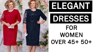 40 Outstanding Elegant Dresses for Women Over 40 50 60 3 [upl. by Ileane341]