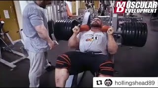 Luke Sandoe amp James Hollingshead – mega heavy leg training [upl. by Gayleen]