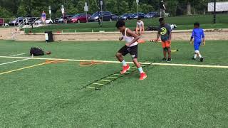 Youth football conditioning [upl. by Kcinomod]