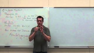 Calculus 3 Lecture 121 An Introduction To Vector Functions [upl. by Marvella]