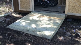 Building Shed Ramps  DIY [upl. by Kowtko681]