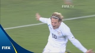 South Africa v Uruguay  2010 FIFA World Cup  Match Highlights [upl. by Chrotoem200]