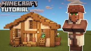 Minecraft  Shepherds House Tutorial Villager Houses [upl. by Buine]