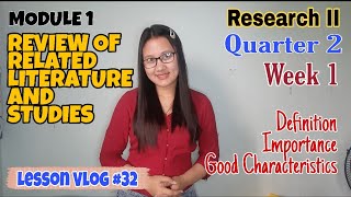 How to Write Review of Related Literature and Studies  RESEARCH II [upl. by Hultin]