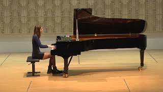 Bach DAlbert Passacaglia and Fugue in c minor BWV 582 Giannaki Natalia [upl. by Bortman559]