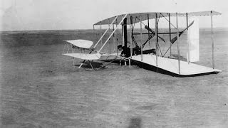 Pierwszy lot samolotem  bracia Wright 1903  Wright Brothers First Flight 1903 [upl. by Brock]